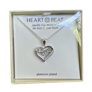 NWT Heart Beat Collection Fluttering Gem Necklace